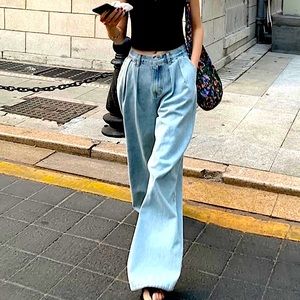 High waist Wide leg jeans